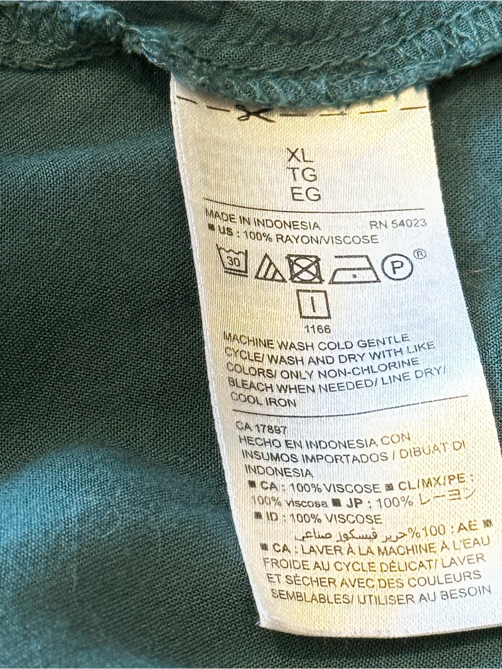 Old Navy Teal Blue Racerback Tank Top - Picture 6 of 6